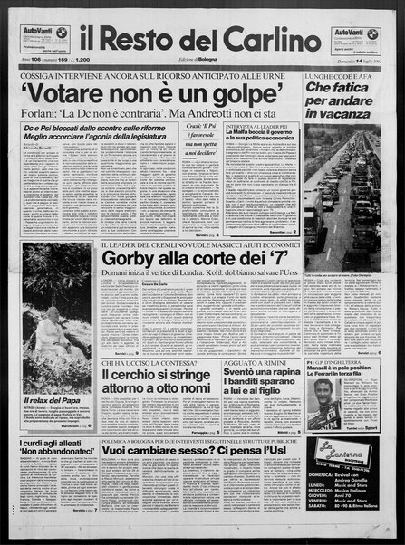 Il Resto del Carlino : giornale dell'Emilia